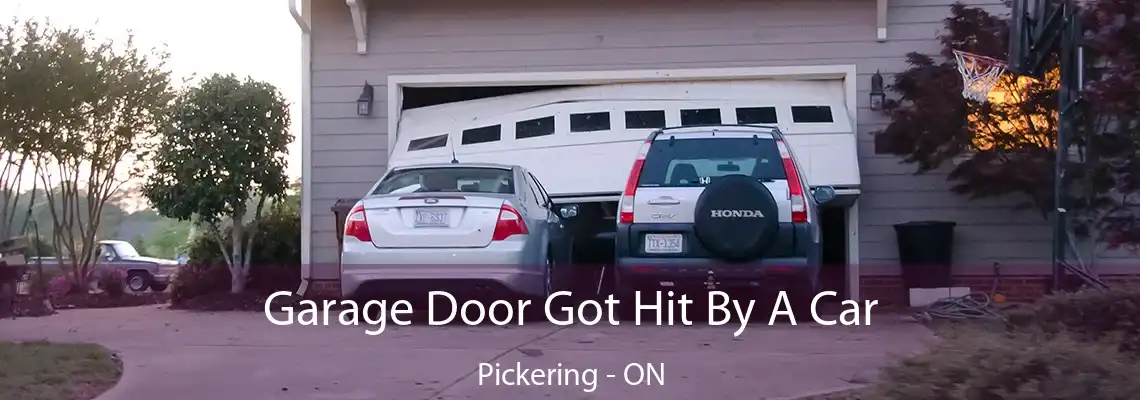 Garage Door Got Hit By A Car Pickering - ON