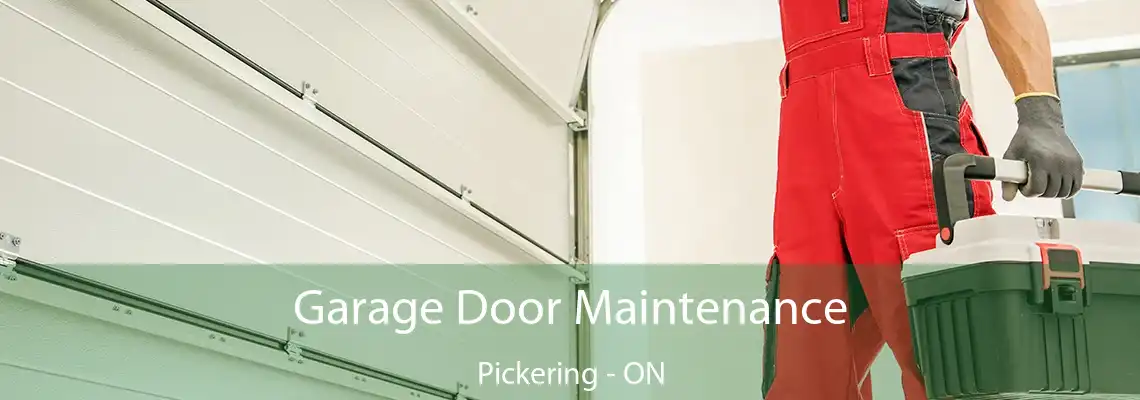 Garage Door Maintenance Pickering - ON