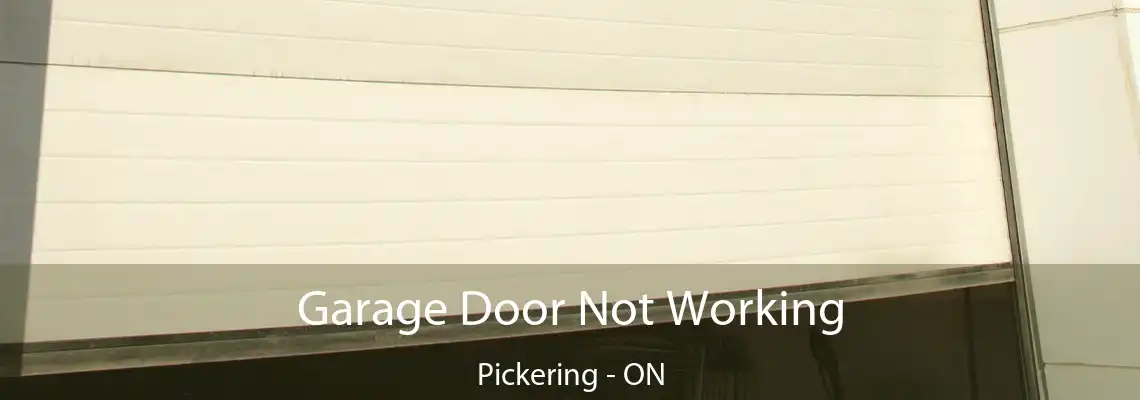  Garage Door Not Working Pickering - ON